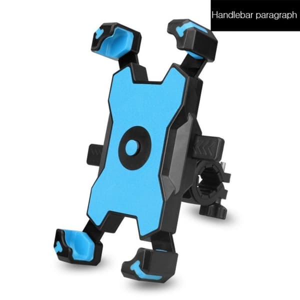Universal BG-116 telefonholder til cykel/motorcykel - Styr / Blå Blue