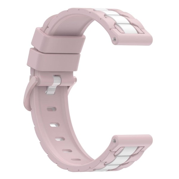 Garmin Forerunner 255 / Vivoactive HR dual color silicone watch Rosa