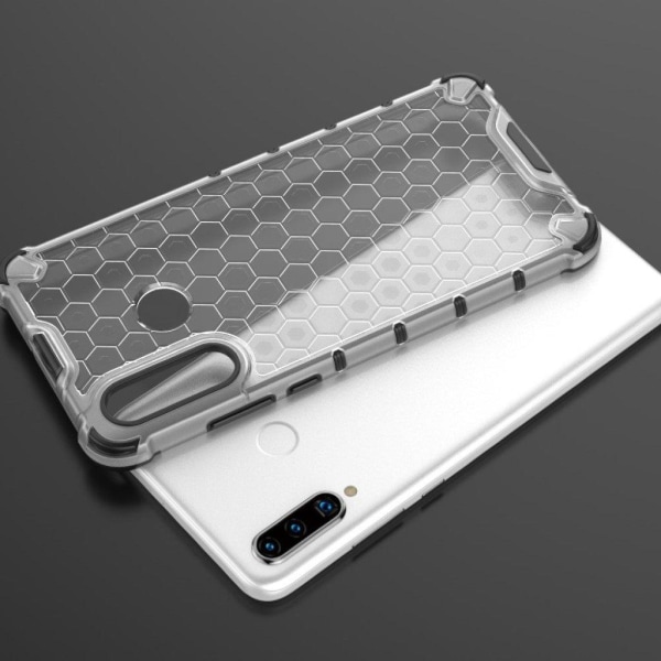 Bofink Honeycomb Huawei P30 Lite skal - Vit Vit