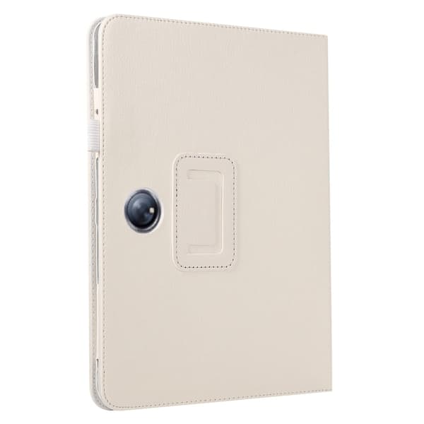 Foldbart etui med Lichi-tekstur til OnePlus Pad - Hvid White