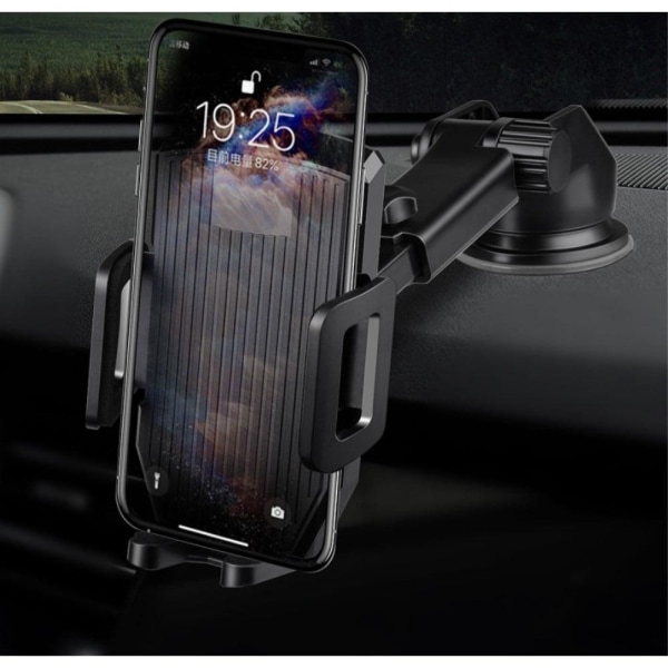 Universal UN-90 rotatable car phone bracket mount Black