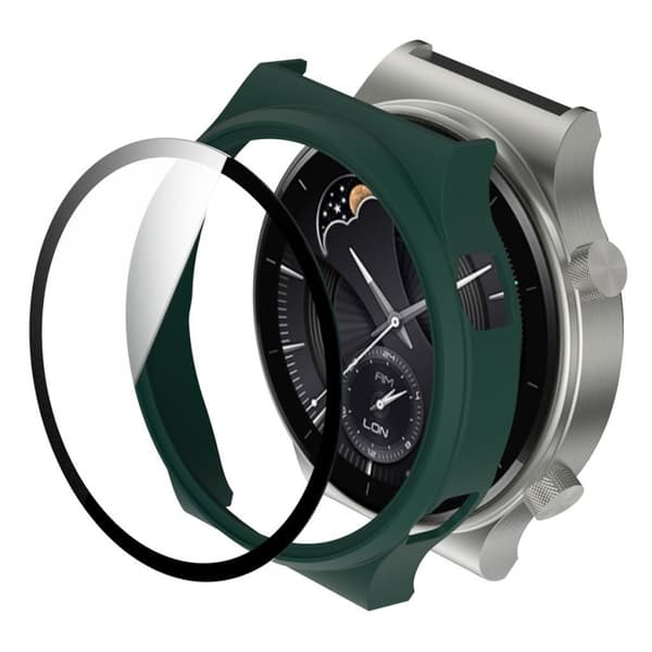 Huawei Watch GT 2 Pro matta suojus karkaistulla lasilla - Vihreä Green