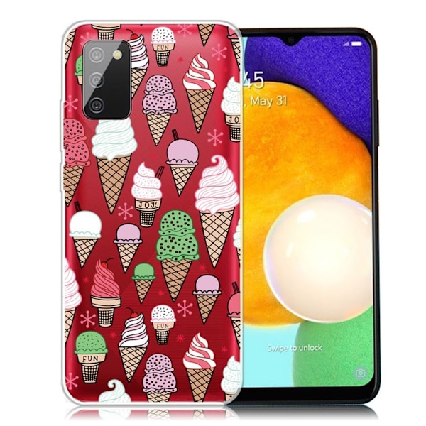 Deco Samsung Galaxy A03s Suojakotelo - Fun Ice Cream Multicolor