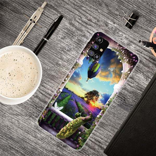 Deco Samsung Galaxy M51 Etui - Hot Balloon Multicolor