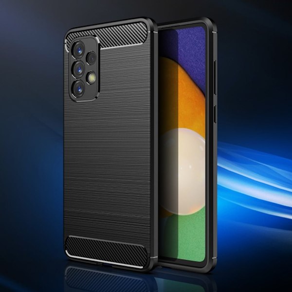Carbon Flex Samsung Galaxy A33 5G cover - Sort Black