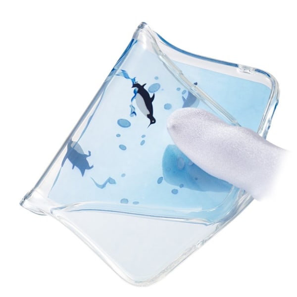 Samsung Galaxy A70 mønstret cover - pingvin Multicolor
