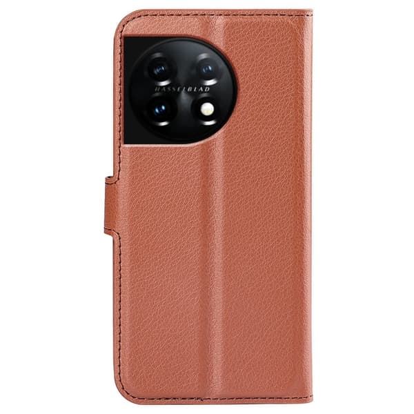 Classic OnePlus 11 Flippetui - Brun Brown