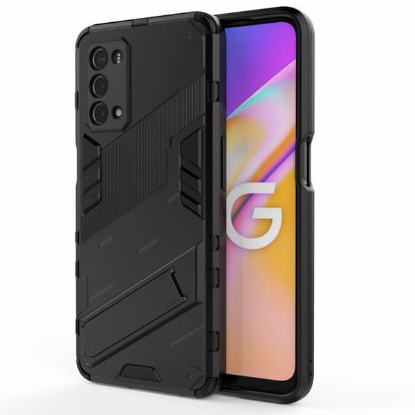 Støtsikkert hybriddeksel for OnePlus Nord N200 5G - Svart Black