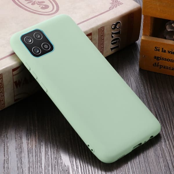 Matte Liquid Samsung Galaxy A03 silikone cover - Grøn Green