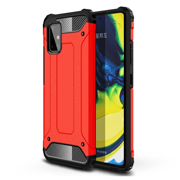 Armour Guard kuoret - Samsung Galaxy A71 5G - Punainen Red