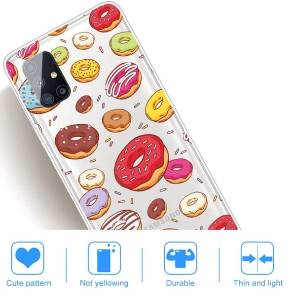 Deco Samsung Galaxy M51 Etui - Smultring Multicolor