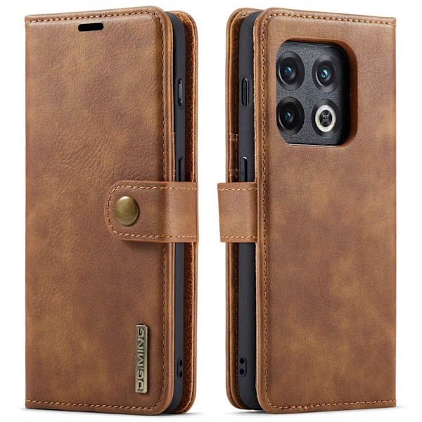 DG.Ming OnePlus 10 Pro 2-in-1 Pung Etui - Brun Brown