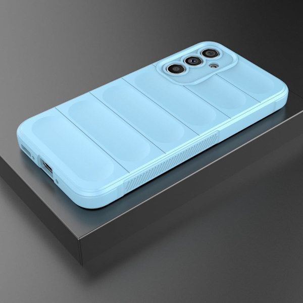 Blødt grebsformet cover til Samsung Galaxy A54 - Sølv/Grå Silver grey