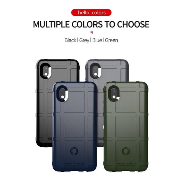 Rugged Shield Etui Samsung Galaxy A01 Core / M01 Core - Grønn Green