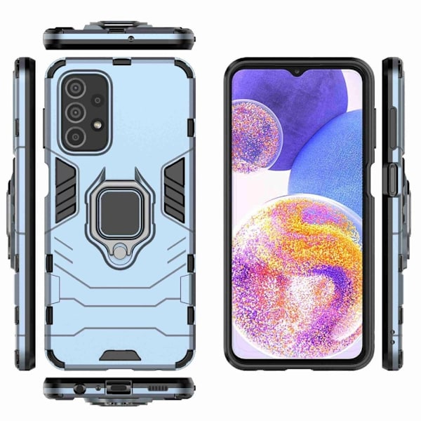 Ring Guard-etui - Samsung Galaxy A23 - Blå Blue