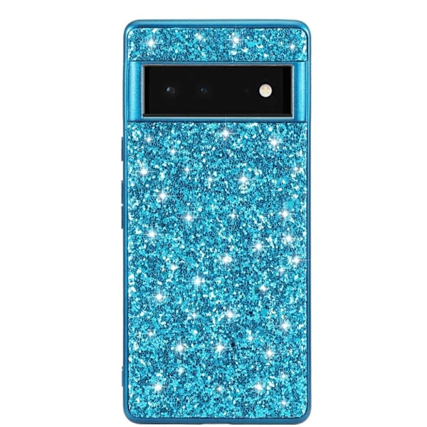 Glitter Google Pixel 7 Pro cover - Blå Blue
