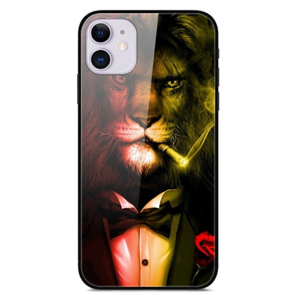 Fantasy iPhone 12 Mini kotelot - Leijona Multicolor