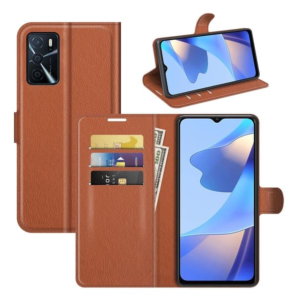 Klassisk flip etui - Brun Brown