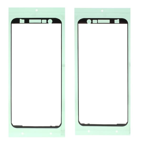 Samsung Galaxy J6 Plus (2018) OEM etukehyksen tarra tarra Black