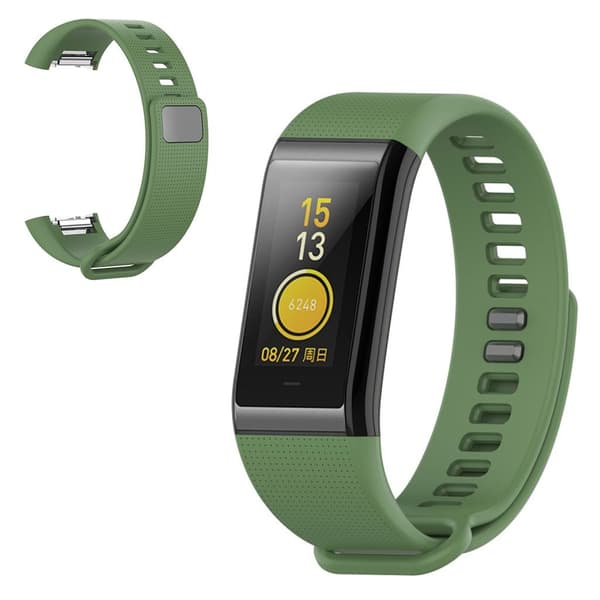 Silikoninen kellonauha Amazfit Cor - Vihreä Green