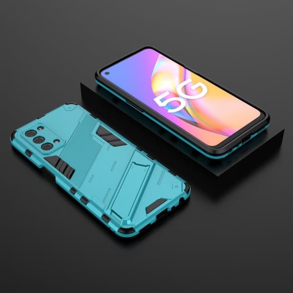 Støtsikkert hybriddeksel for OnePlus Nord N200 5G - Blå Blue