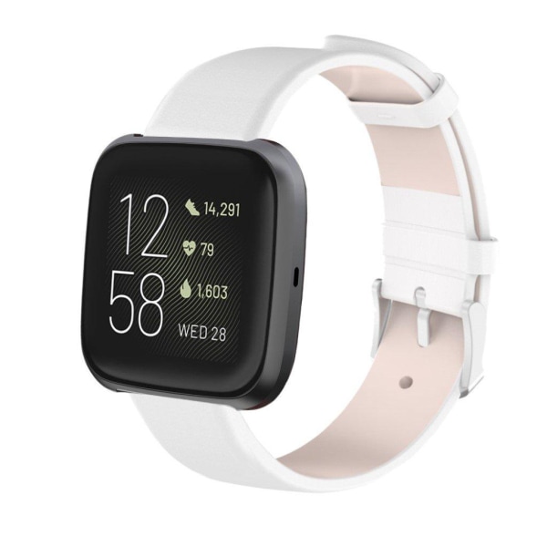 Fitbit Versa / Versa 2 / Versa Lite hållbar klockarmband - vit Vit