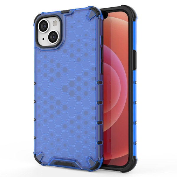 Bofink Honeycomb iPhone 15 Plus Etui - Blå Blue