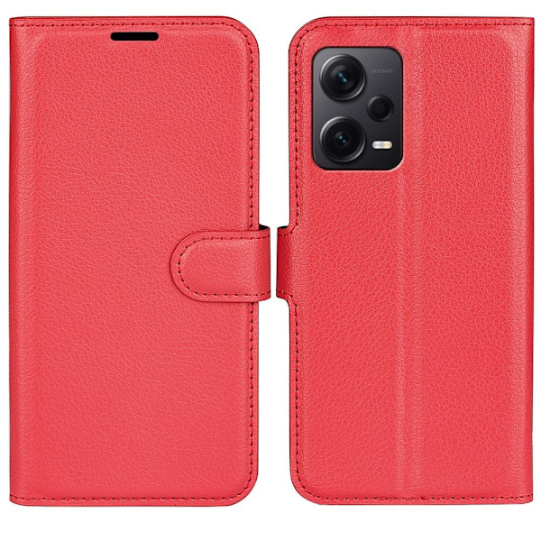 Classic Xiaomi Redmi Note 12 Pro Plus Flippetui - Rød Red