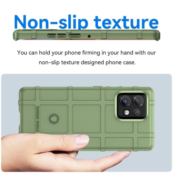 Rugged Shield Fodral Motorola Moto X40 / X40 Pro / Edge Plus (2023) - Grön Grön