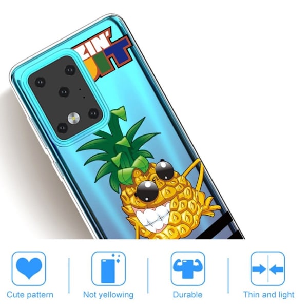 Deco Samsung Galaxy S20 Ultra skal - Ananas Gul