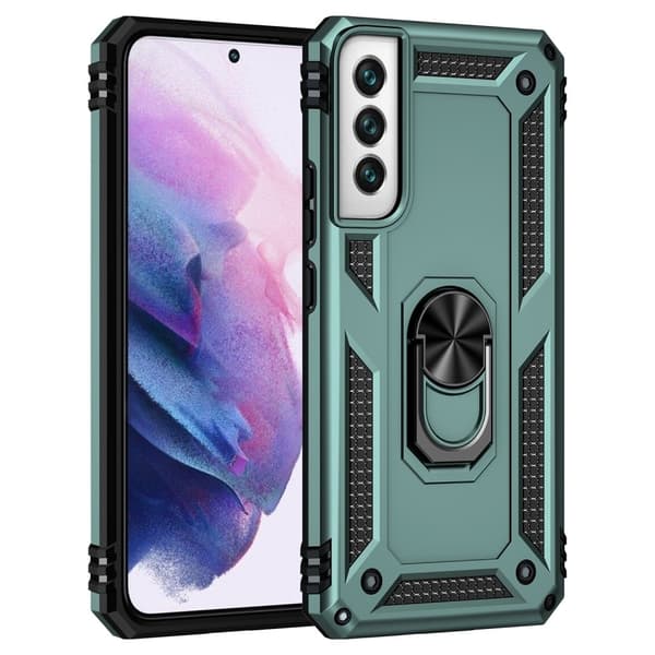 Rengassuojakotelo - Samsung Galaxy S22 - Vihreä Green