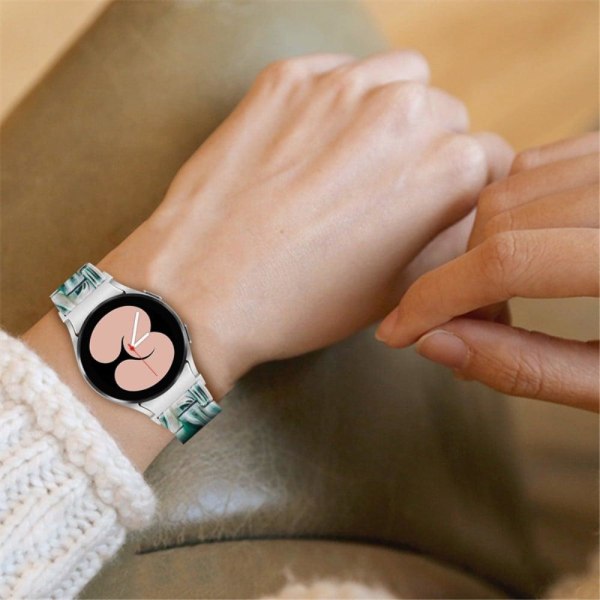 Samsung Galaxy Watch 5 / 5 Pro / 4 resin style watch strap - Gre Green