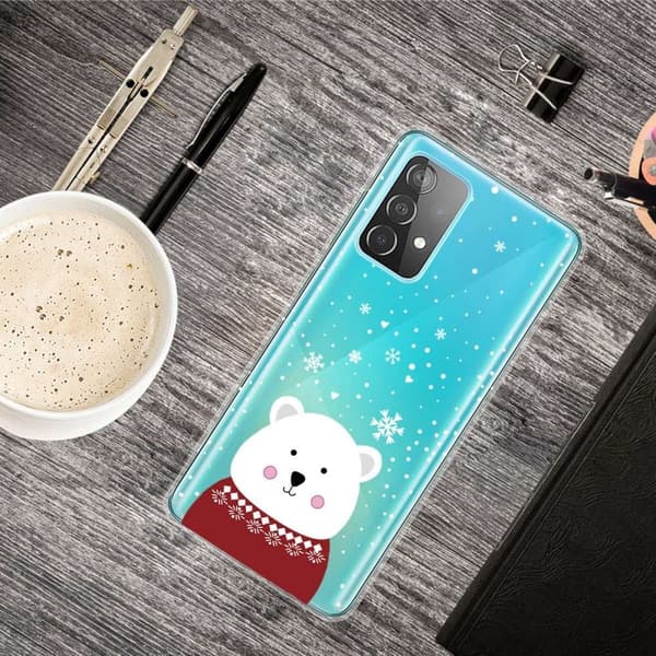 Juleveske til Samsung Galaxy A33 5G - Lubben Bjørn White