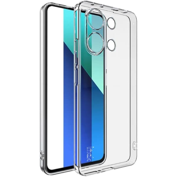 IMAK UX-5 Kuori Xiaomi Redmi Note 13 4G - Läpinäkyvä Transparent