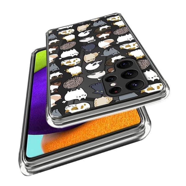 Deco Samsung Galaxy S24 cover - Alpakaer White