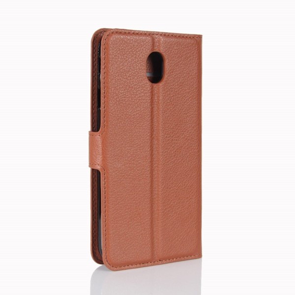 Samsung Galaxy J5 (2017) Lækkert læder etui - Brun Brown