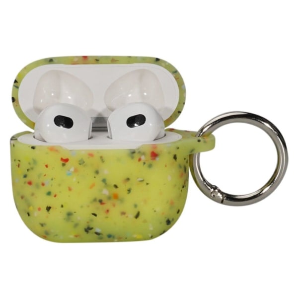 AirPods 3 protective case with buckle - Light Yellow Gul