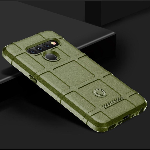 Rugged Shield LG V50 ThinQ cover - Militærgrøn Green