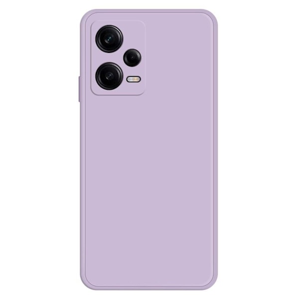 Avfasat gummerat anti-droppskydd för Xiaomi Redmi Note 12 Pro - Lila Lila