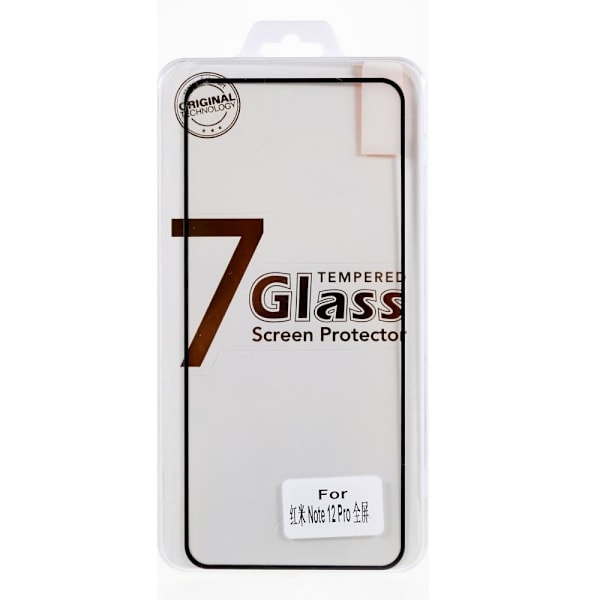 Xiaomi Redmi Note 12 Pro kosketusherkkä ja temperoitu suojalasi Transparent