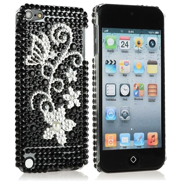 BlingDeksel (Sølv Rose 1) iPod Touch 5 Bling Deksel Multicolor