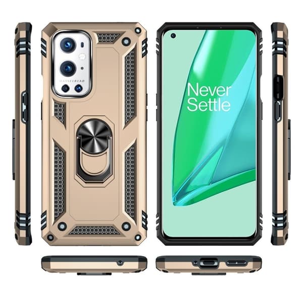 Bofink Combat OnePlus 9 Pro deksel - Gull Gold