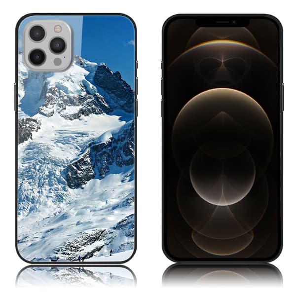 Fantasy iPhone 12 Pro Max kotelot - Lumivuori Transparent