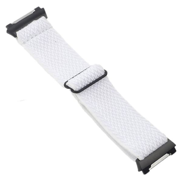 Fitbit Ionic klokkerem i nylon med bølgemønster - Hvit White
