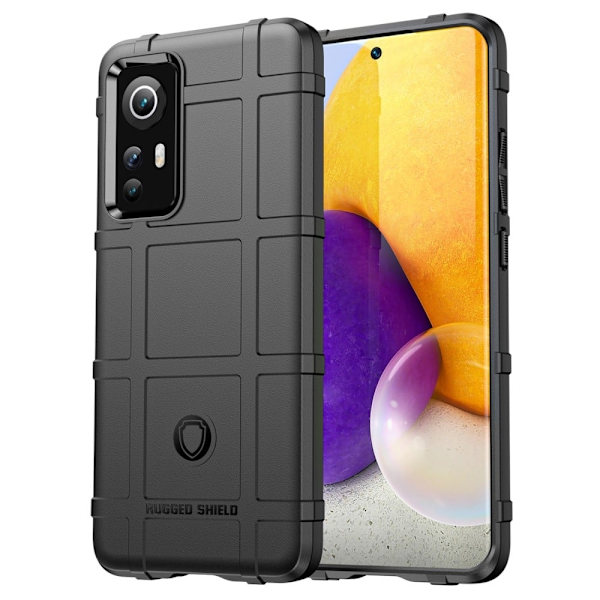 Rugged Shield Etui Xiaomi 12X / 12 - Svart Black