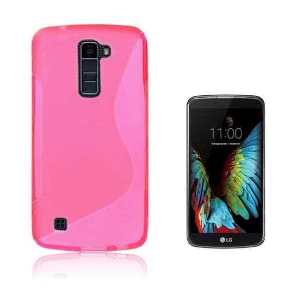 Lagerlöf TPU-skal för LG K10 - Varm Rosa Rosa