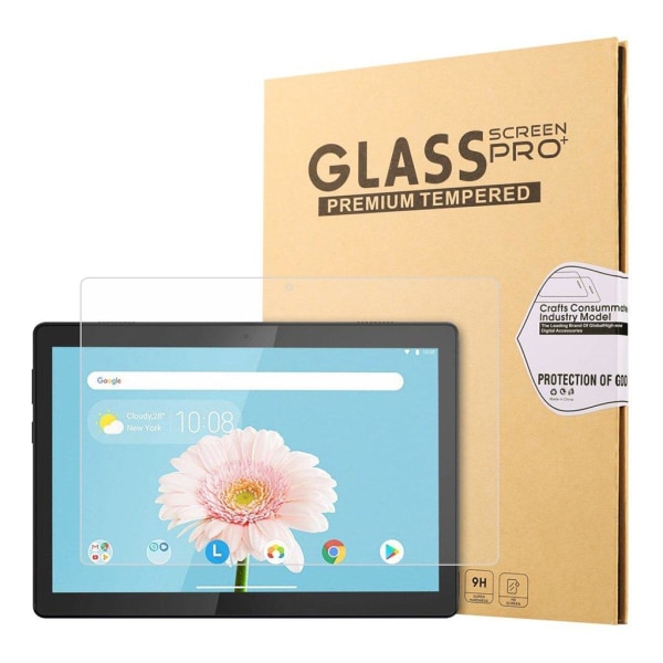 Lenovo Tab M10 arc edge tempered glass screen protector Transparent