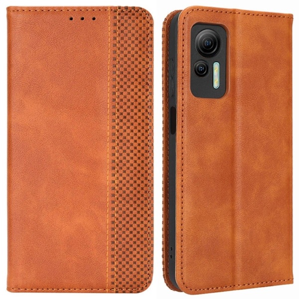 Bofink Vintage Ulefone Note 14 Läderfodral - Brun Brun