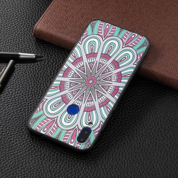 Imagine Xiaomi Redmi Note 7 / Note 7 Pro / Note 7S cover – Symetrisk Mønster Multicolor