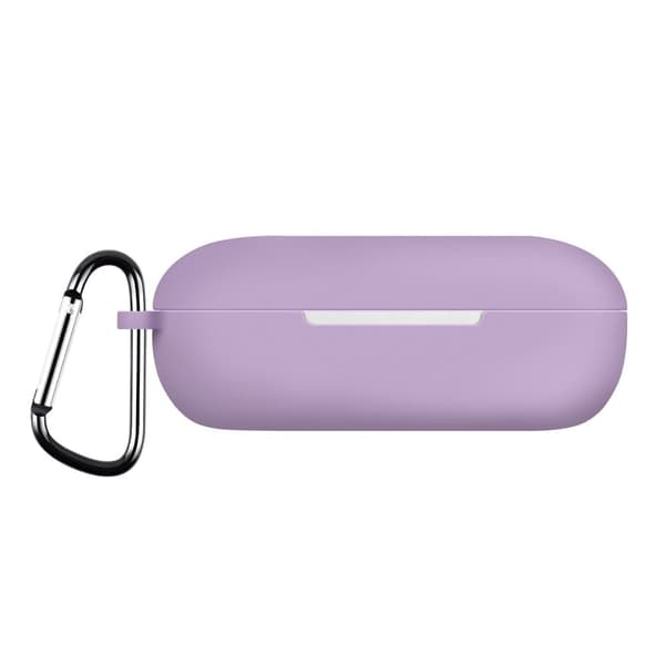 Huawei FreeBuds SE silikonetui med spenne - Lilla Purple